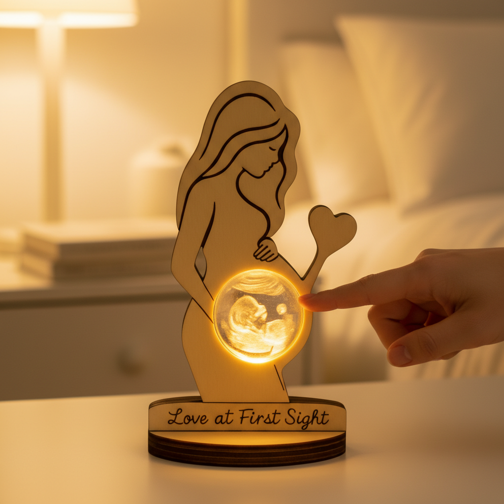 Crystal Ball Decor - Custom Photo Night Light Personalized 3D