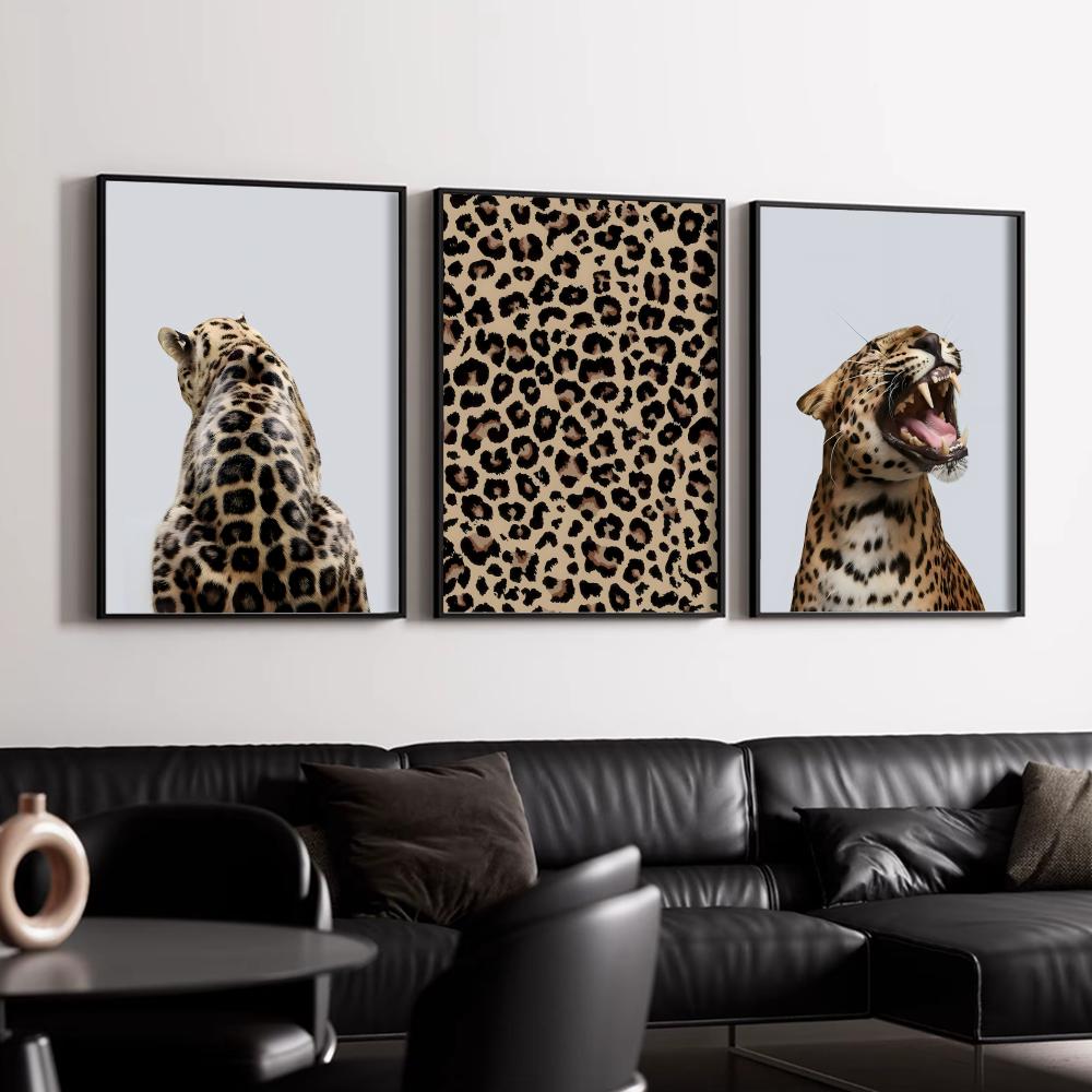 Luxury Lifestyle - Fashion Art Luxurious Leopard Poster Decorative