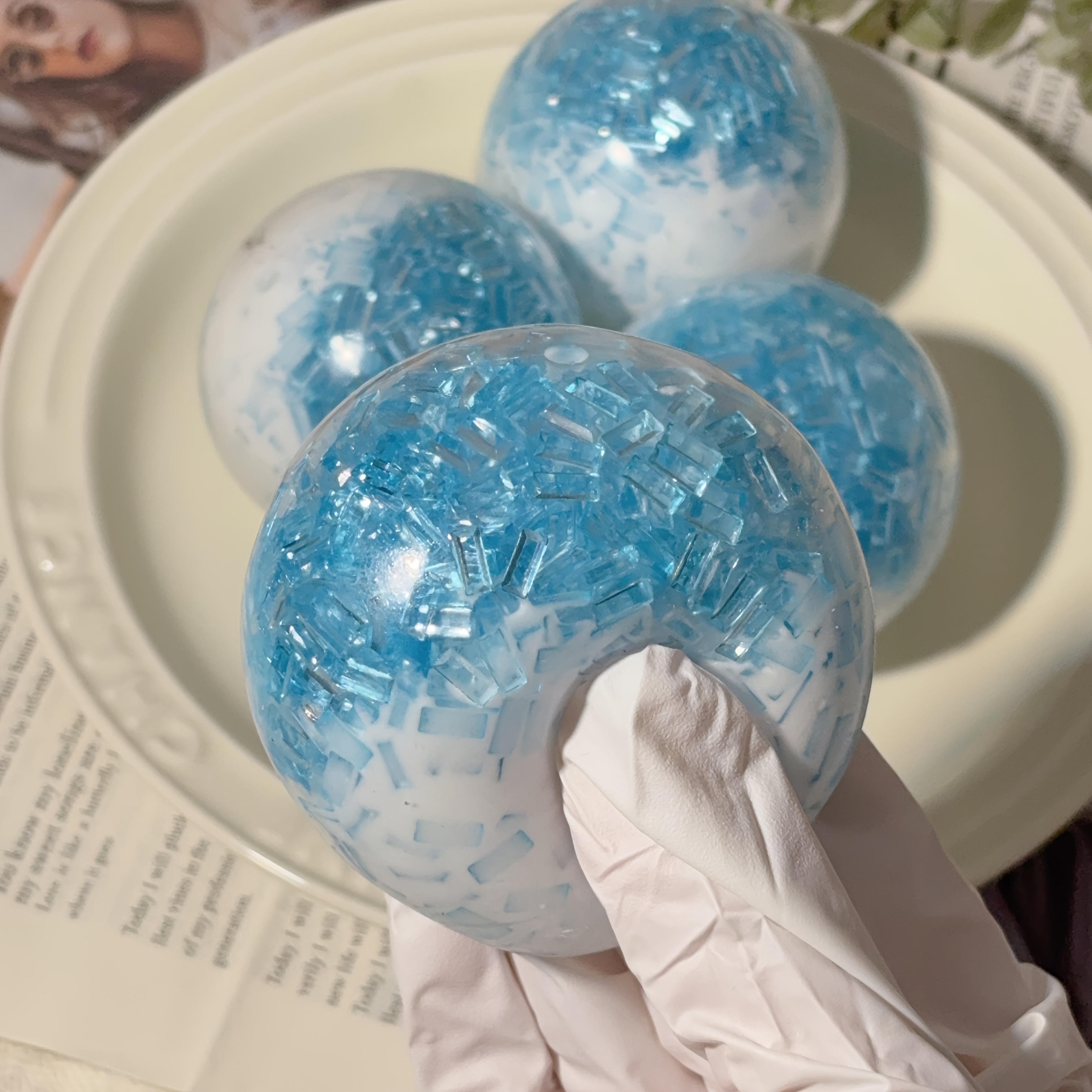 1Pc Creative Glacier Maltose S - Crystal Ball Decor recensione e prezzo