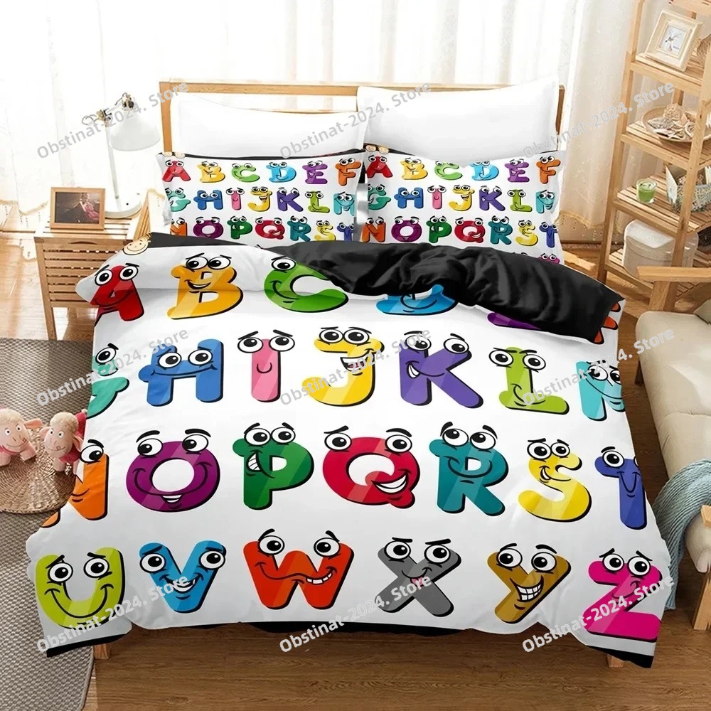 2023 Alphabet Lore Bedding Set - Linen Duvet Cover recensione e prezzo
