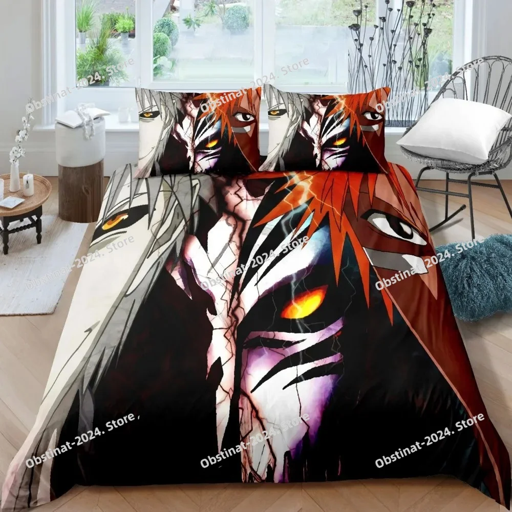 3D Bleach Kurosaki Ichigo Bedd - Linen Duvet Cover recensione e prezzo