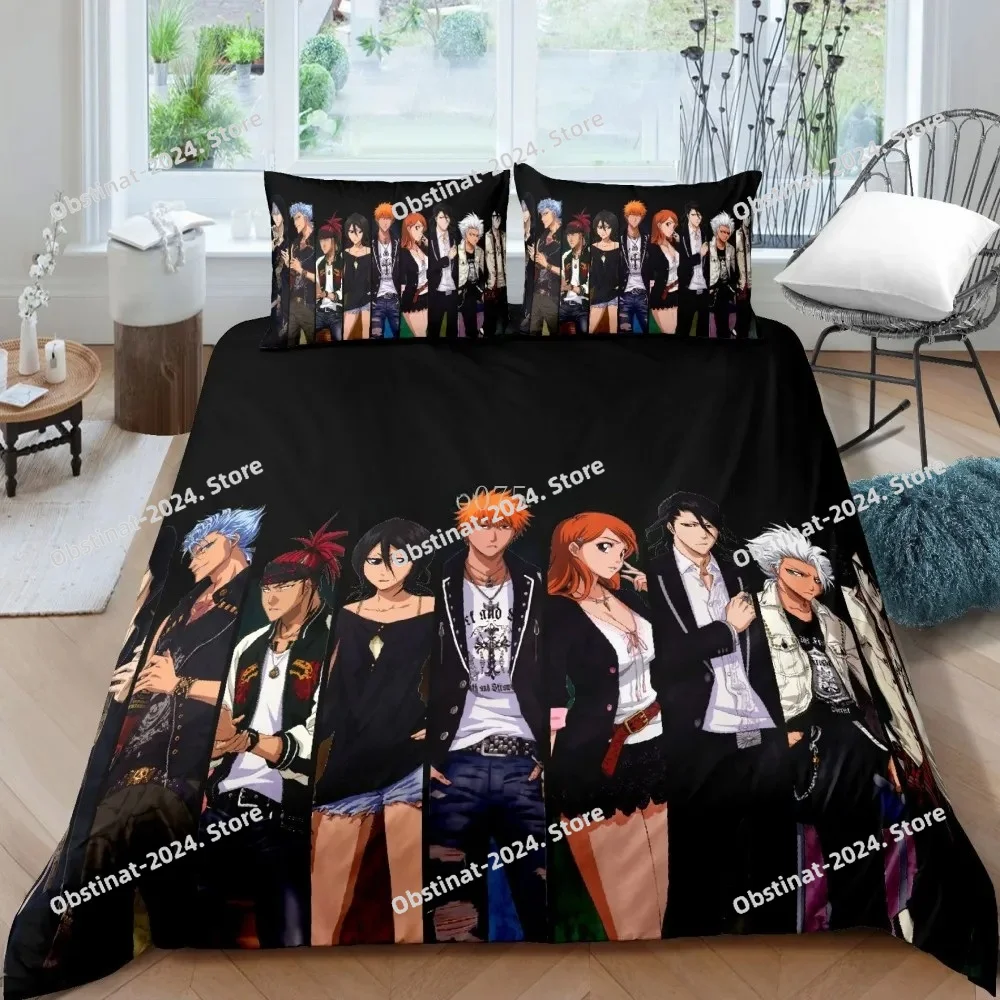 3D Bleach Kurosaki Ichigo Bedd - Linen Duvet Cover recensione e prezzo