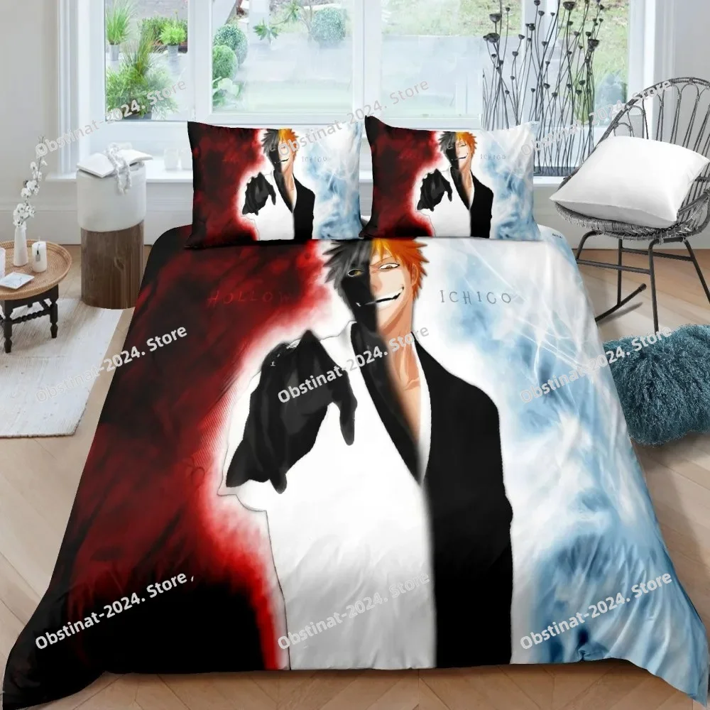 3D Bleach Kurosaki Ichigo Bedd - Linen Duvet Cover recensione e prezzo