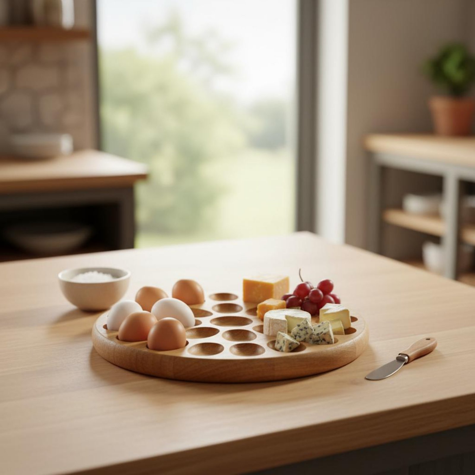 Reversible Wooden Oval Tray Na - Wooden Serving Tray recensione e prezzo