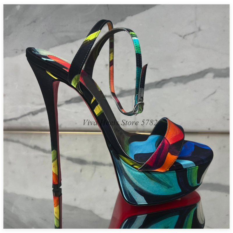 Leopard Print Satin Platform S - Luxury Lifestyle recensione e prezzo