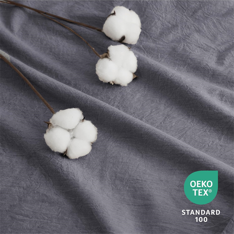 Washed Cotton 3pcs Bedding Set - Linen Duvet Cover recensione e prezzo