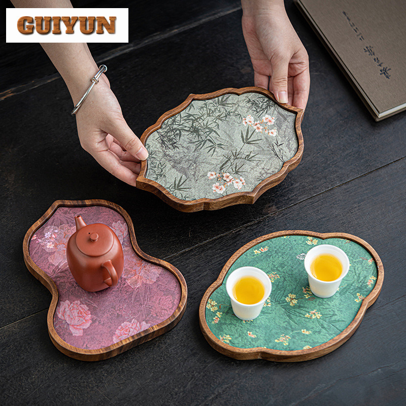 Handmade Walnut Wood Tea Tray  - Wooden Serving Tray recensione e prezzo