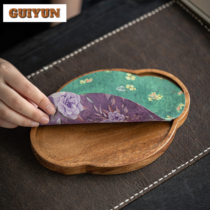 Handmade Walnut Wood Tea Tray  - Wooden Serving Tray recensione e prezzo