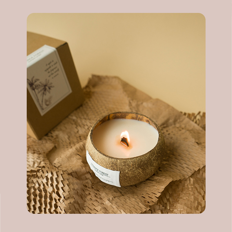 Coconut Shell Aromatherapy Can - Scented Candle Luxury recensione e prezzo