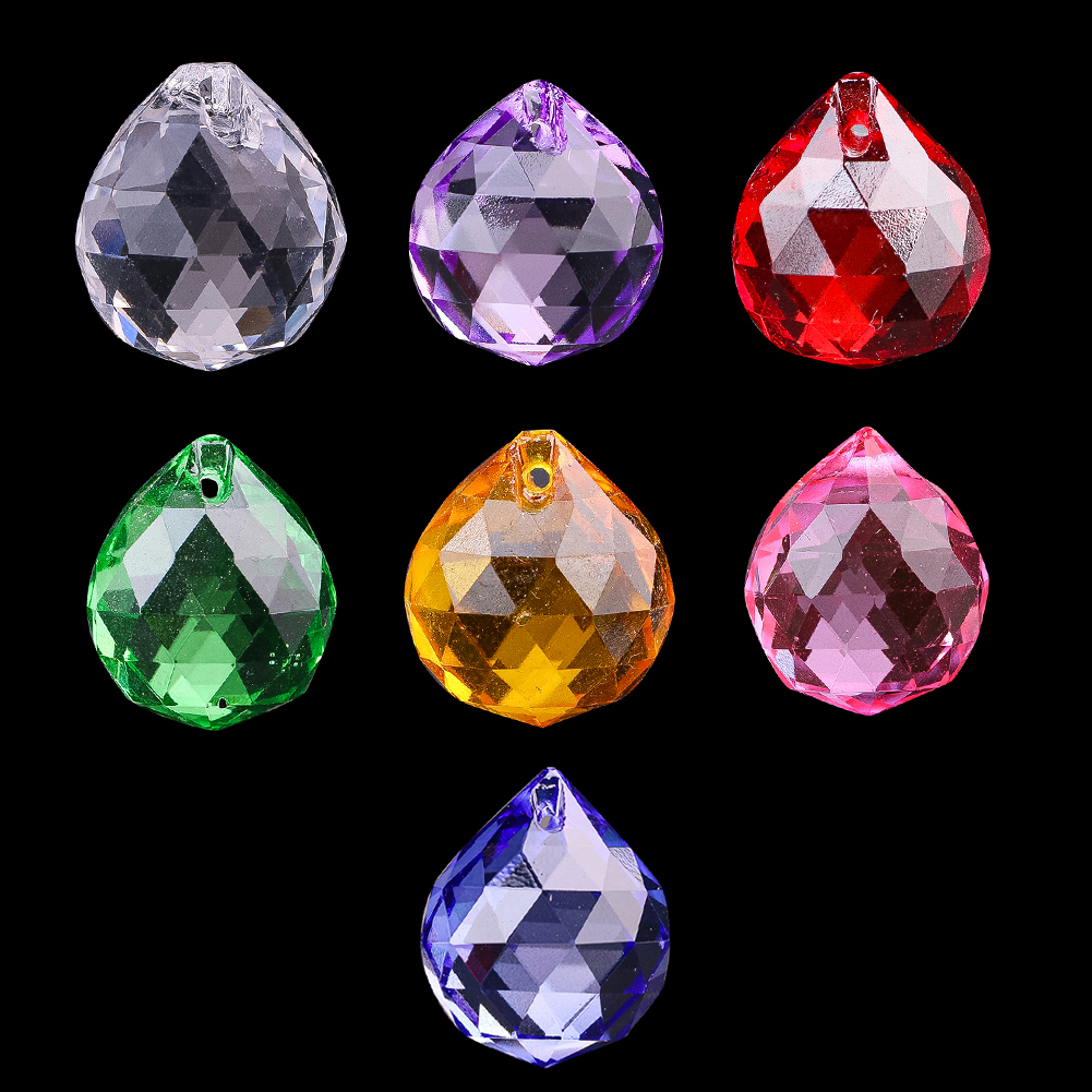 6pcs 20mm K9 Crystal Glass Bal - Crystal Ball Decor recensione e prezzo