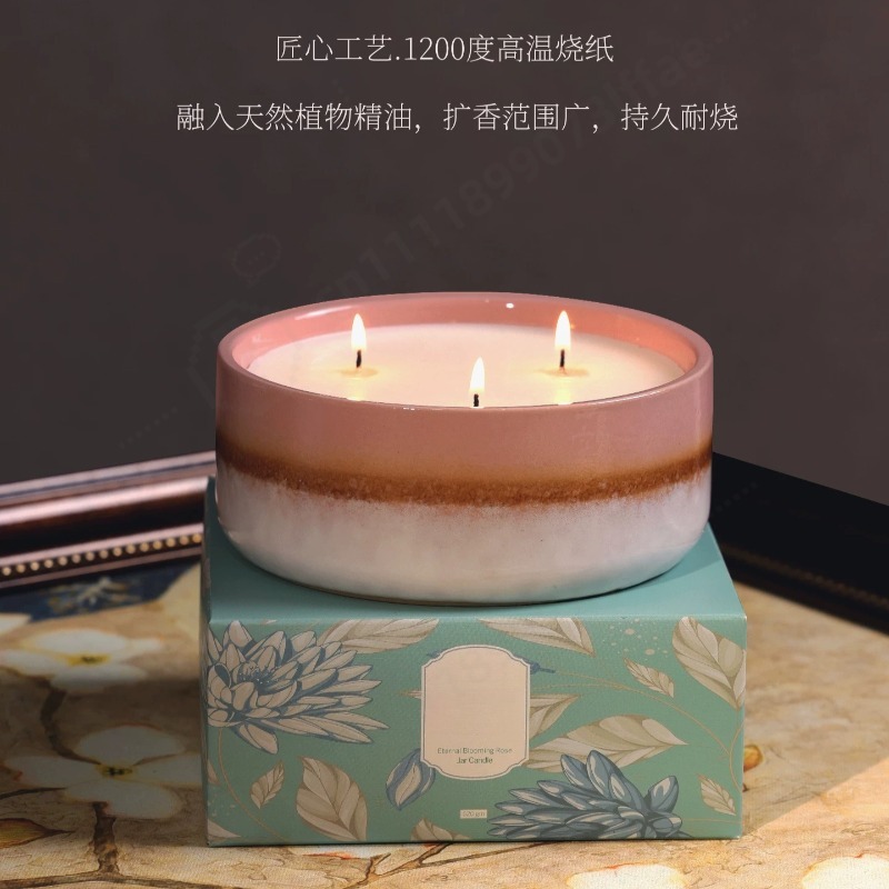 Large Ceramic Jar Scented Cand - Scented Candle Luxury recensione e prezzo