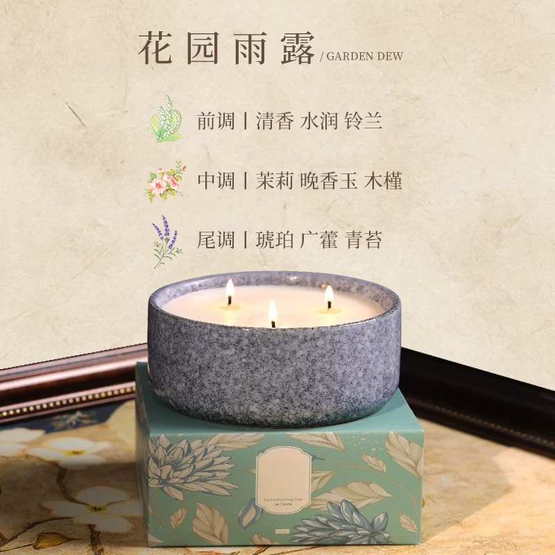 Large Ceramic Jar Scented Cand - Scented Candle Luxury recensione e prezzo