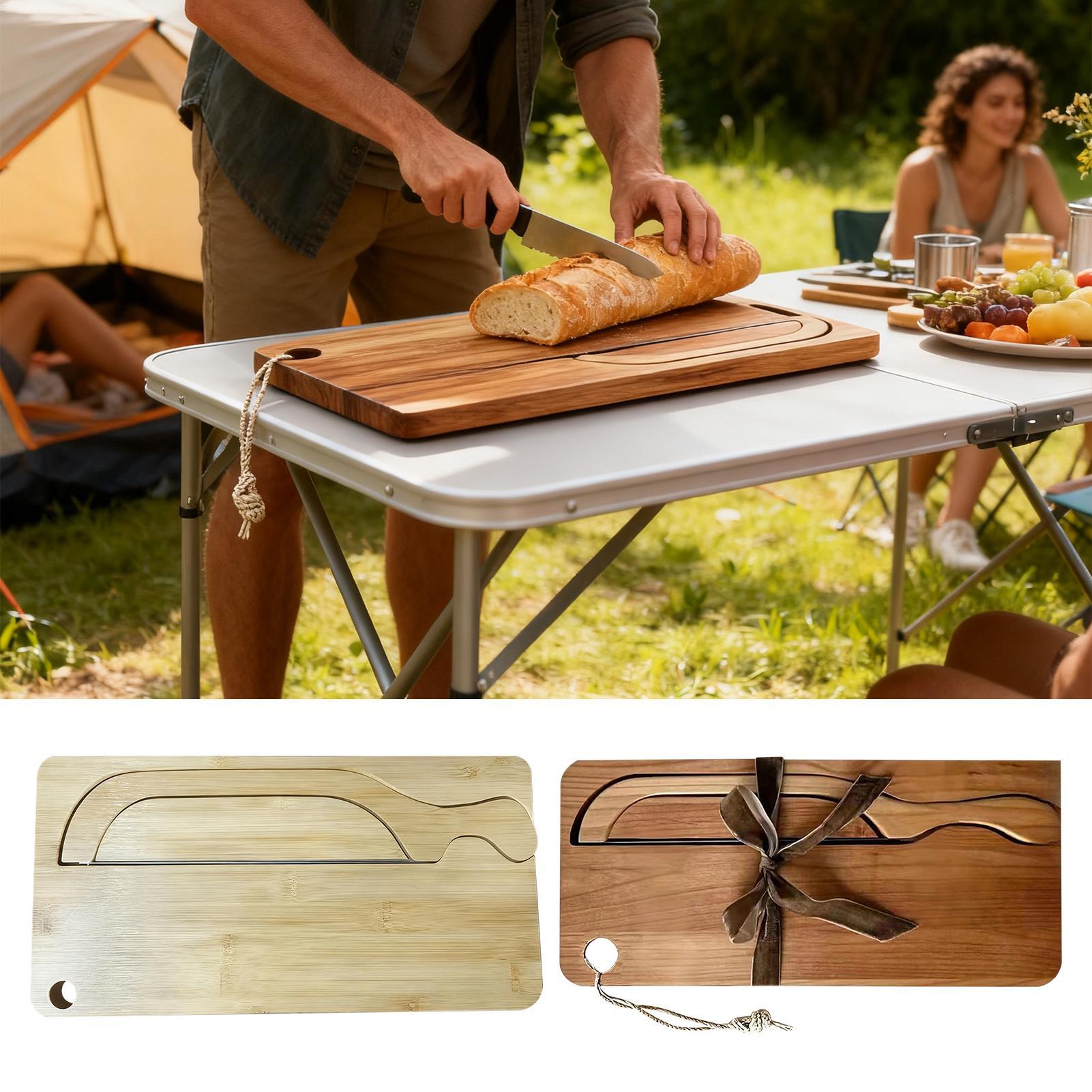 Bread Cutter For Sourdough Por - Wooden Serving Tray recensione e prezzo