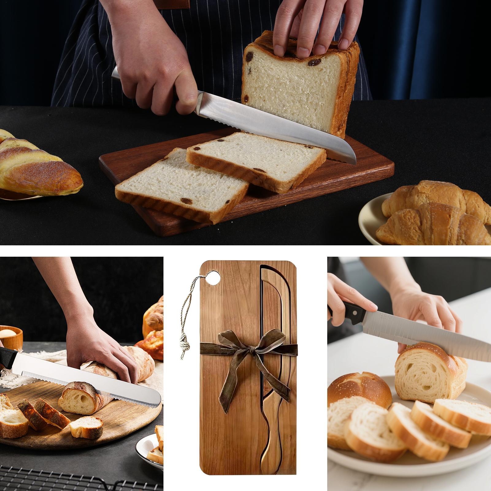 Bread Cutter For Sourdough Por - Wooden Serving Tray recensione e prezzo