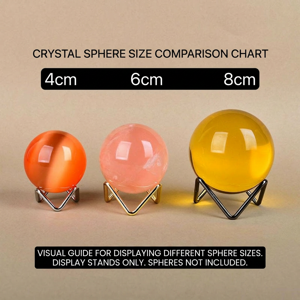 Metal Geometric Display Stand  - Crystal Ball Decor recensione e prezzo
