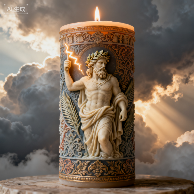 Luxurious Retro God Statue Sce - Scented Candle Luxury recensione e prezzo