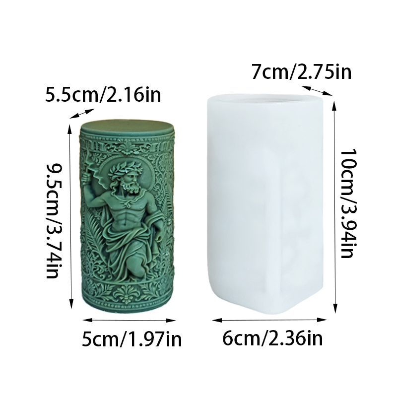 Luxurious Retro God Statue Sce - Scented Candle Luxury recensione e prezzo