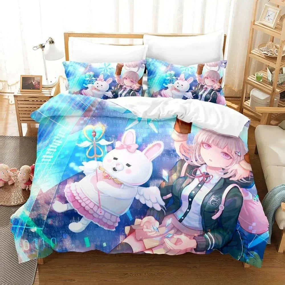 3D Danganronpa V3 Y2k Girls co - Linen Duvet Cover recensione e prezzo