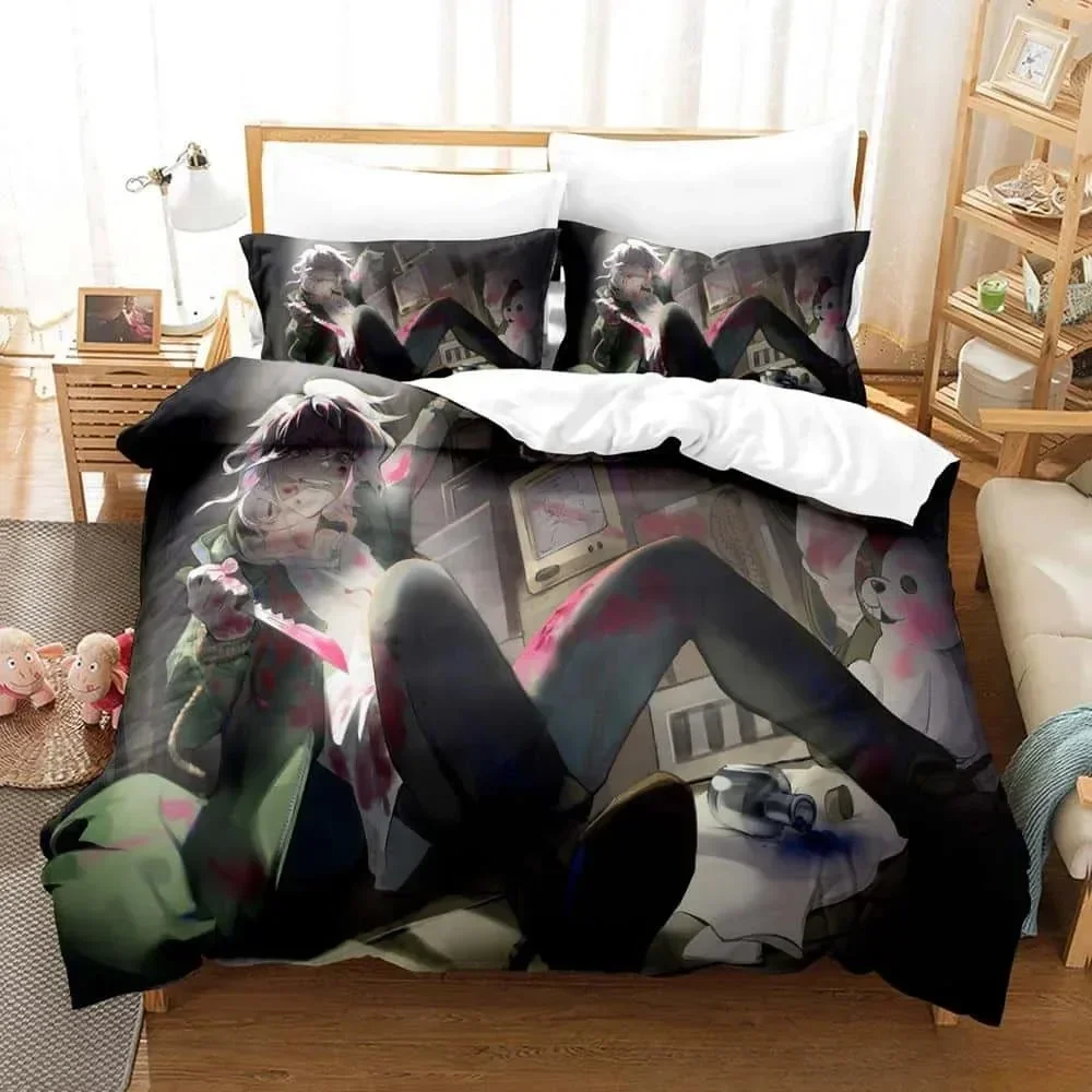 3D Danganronpa V3 Y2k Girls co - Linen Duvet Cover recensione e prezzo
