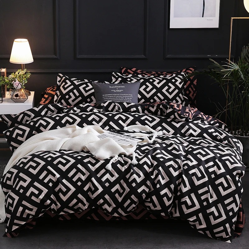Luxury Black Bedding Comforter - Linen Duvet Cover recensione e prezzo