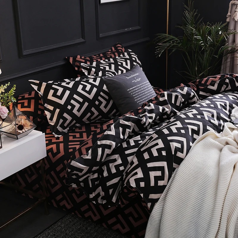Luxury Black Bedding Comforter - Linen Duvet Cover recensione e prezzo