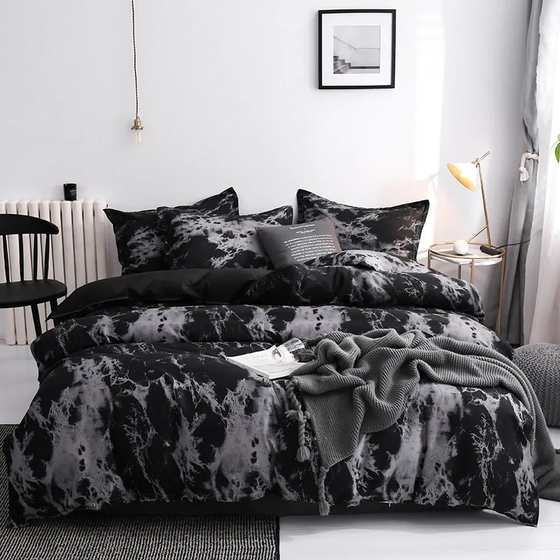 Luxury Black Bedding Comforter - Linen Duvet Cover recensione e prezzo