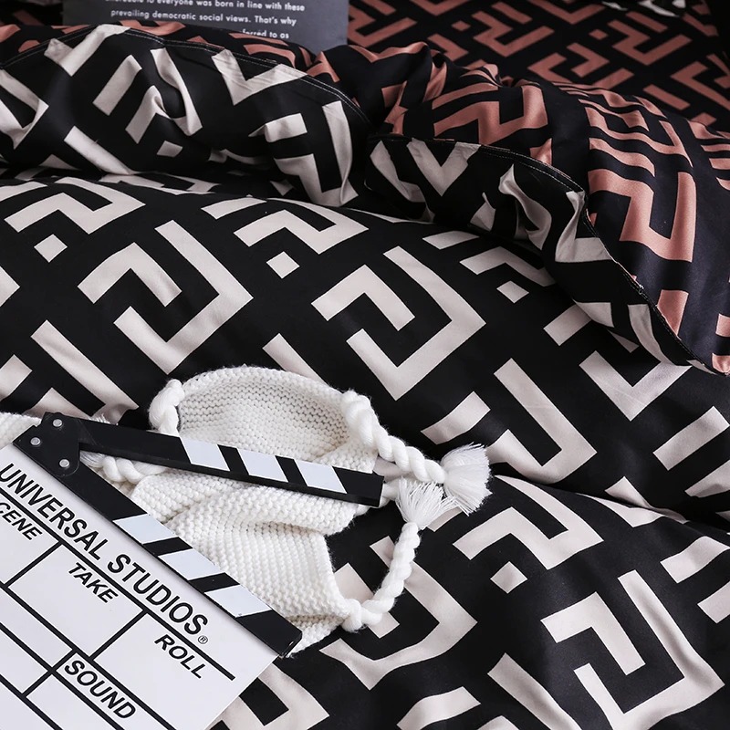 Luxury Black Bedding Comforter - Linen Duvet Cover recensione e prezzo