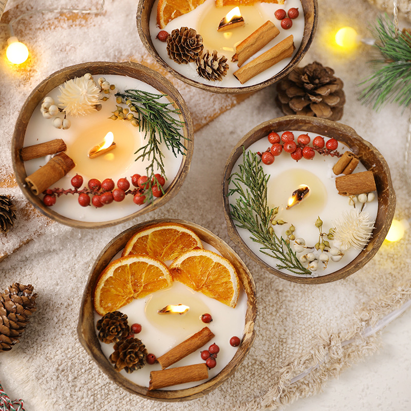 Creative Coconut Shell Scented - Scented Candle Luxury recensione e prezzo