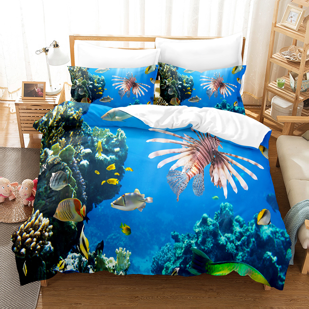 3D Print Undersea World Bed Li - Linen Duvet Cover recensione e prezzo