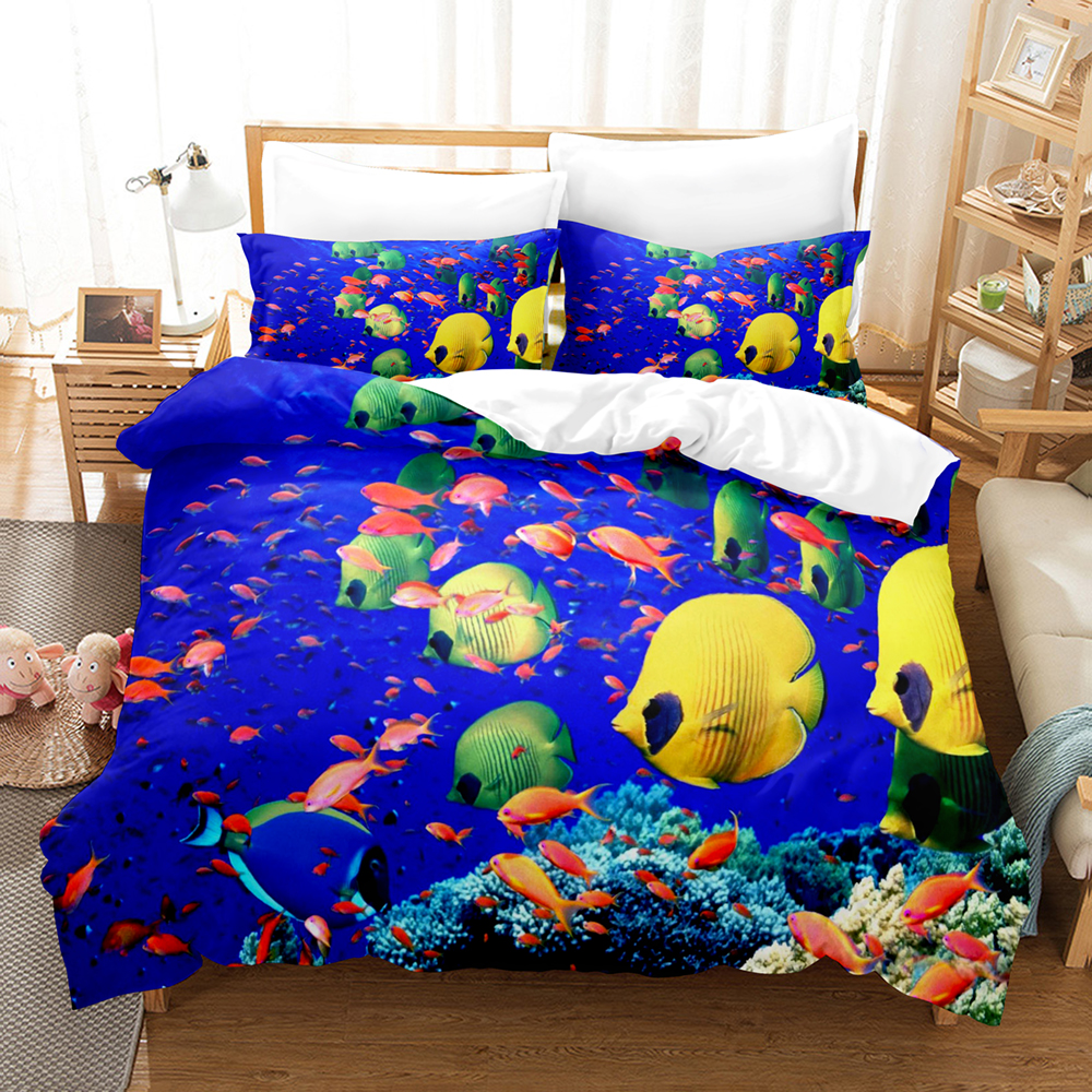 3D Print Undersea World Bed Li - Linen Duvet Cover recensione e prezzo