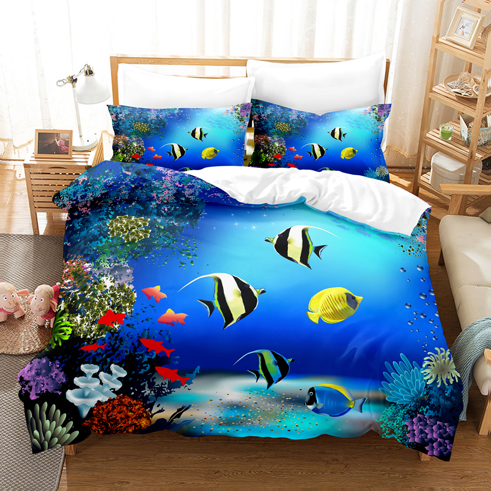 3D Print Undersea World Bed Li - Linen Duvet Cover recensione e prezzo