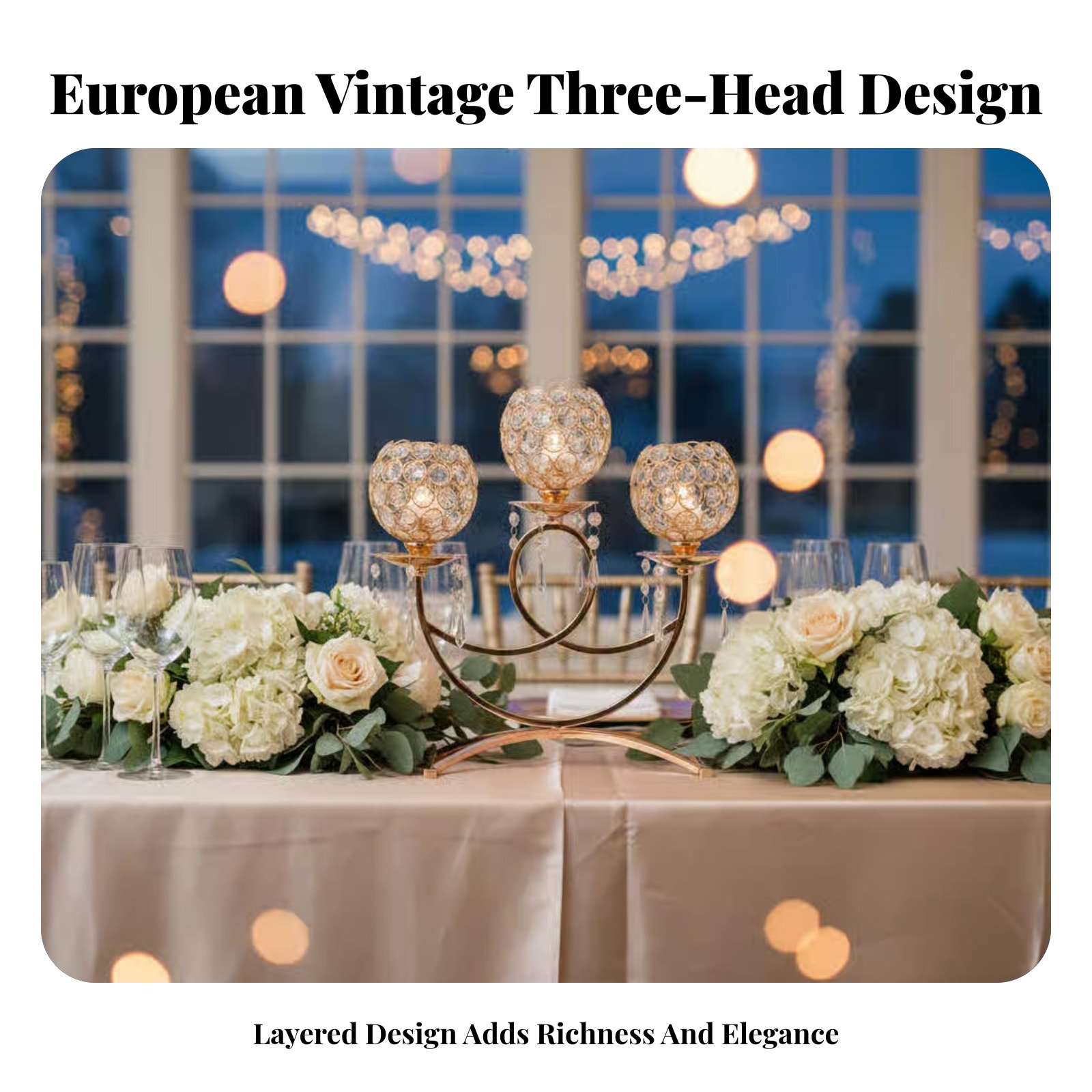 Vintage Metal Candle Holder, E - Crystal Ball Decor recensione e prezzo