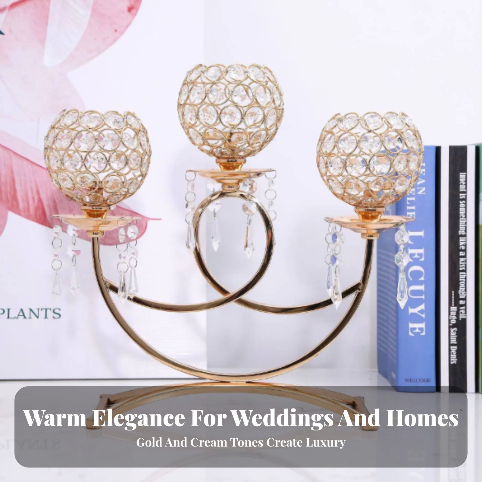 Vintage Metal Candle Holder, E - Crystal Ball Decor recensione e prezzo