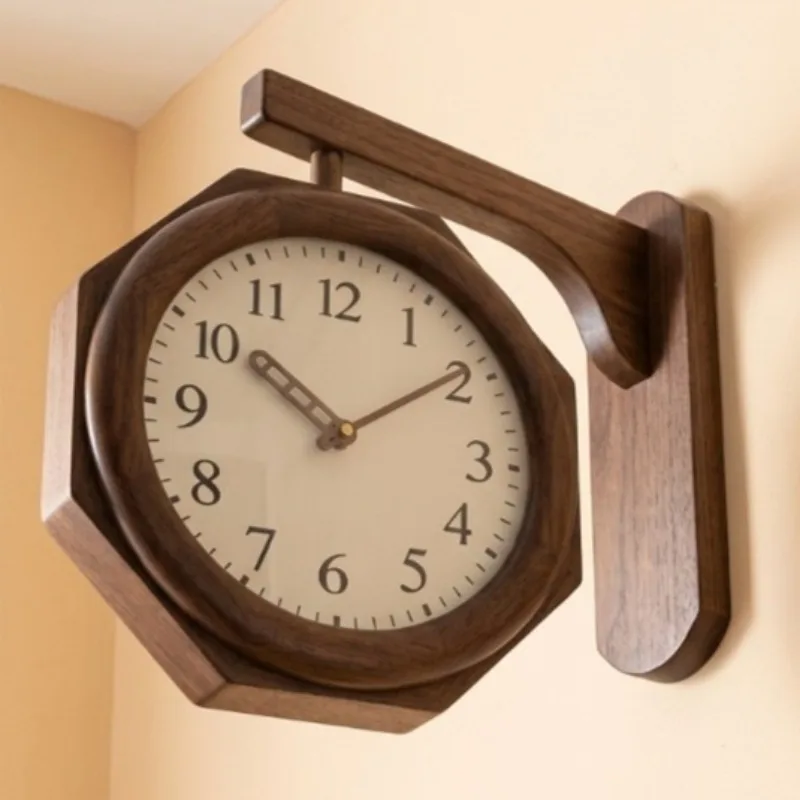 Wooden Wall Clock Retro Luxury - Luxury Lifestyle Furniture recensione e prezzo