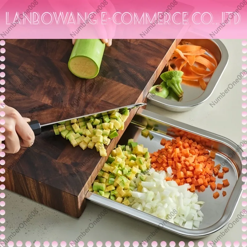 Walnut Cutting Board with Stai - Wooden Serving Tray recensione e prezzo